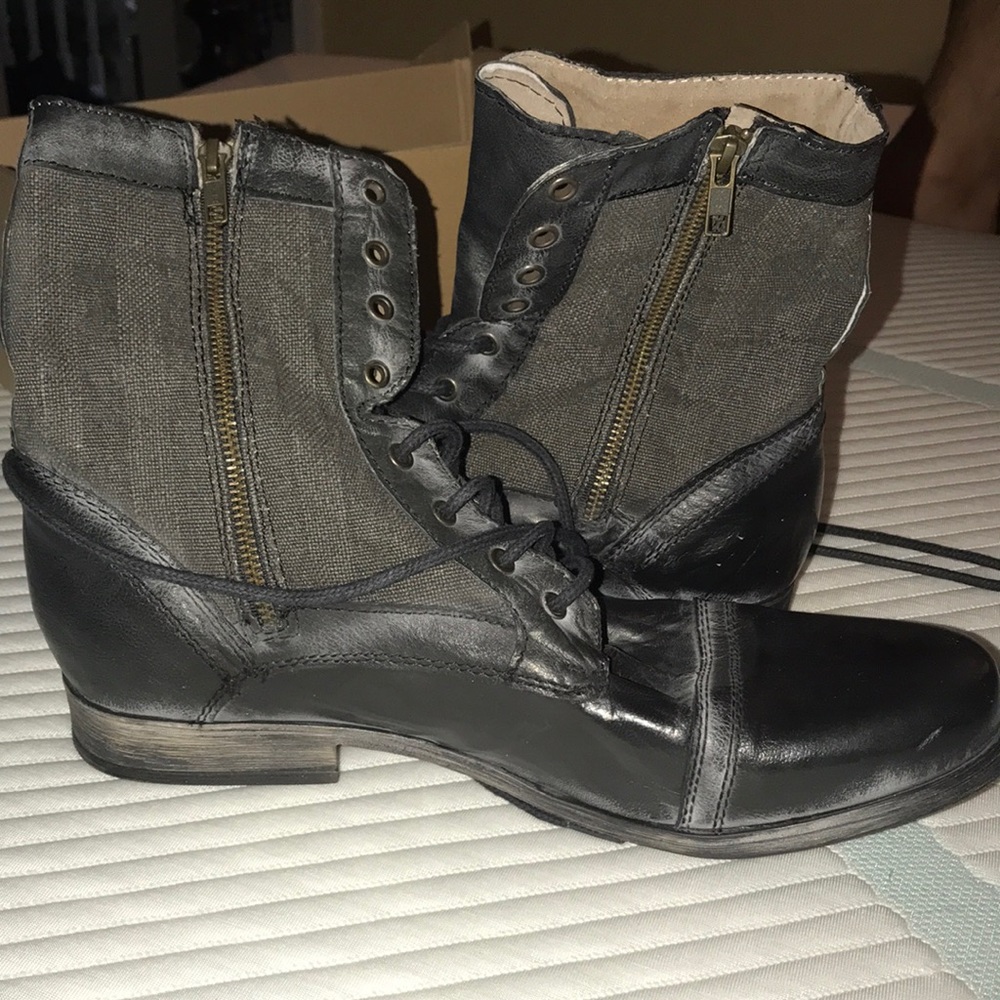 Steve Madden Leather Dress Boots